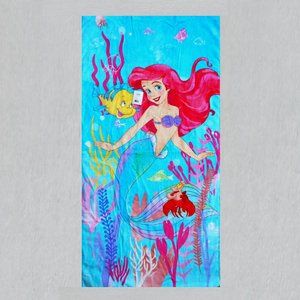 Disney Ariel Princess Beach Towel Measures 29 x 59 inches